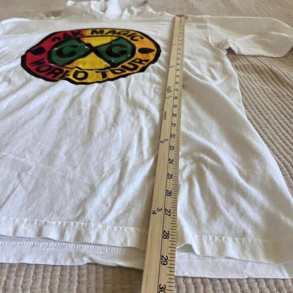 Cross Colours Men Bruno Mars 24k Magic Concert Tour Hoodie Tee Sz M Long Sleeve - Picture 10 of 13